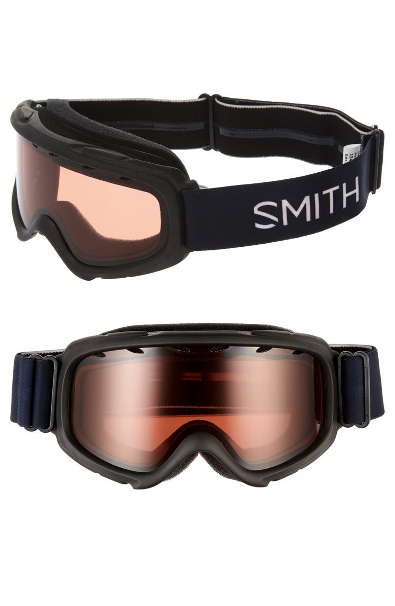 Smith Gambler 164mm Youth Fit Snow Goggles, Main, color,