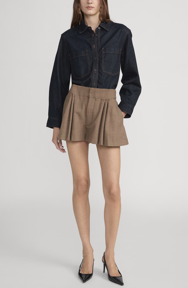 FRAME The Refract Shorts, Alternate, color, Brown Multi