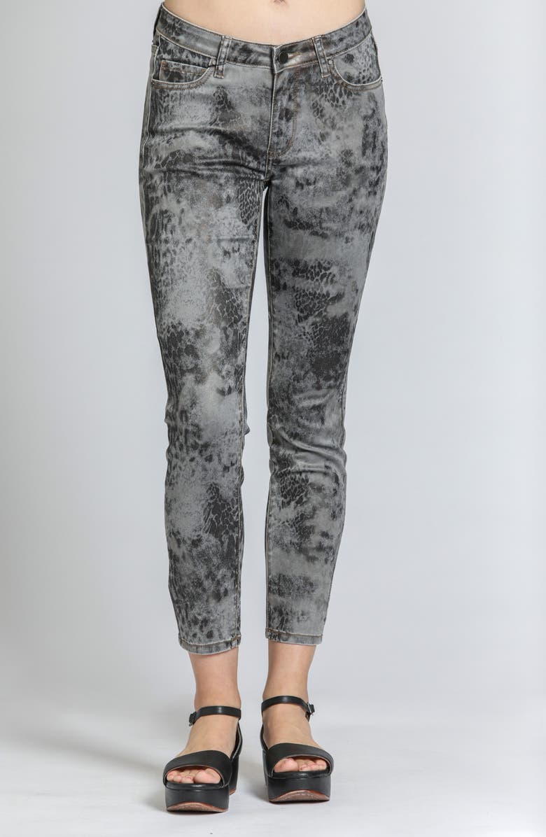 APNY Animal Print Jeans, Main, color, 