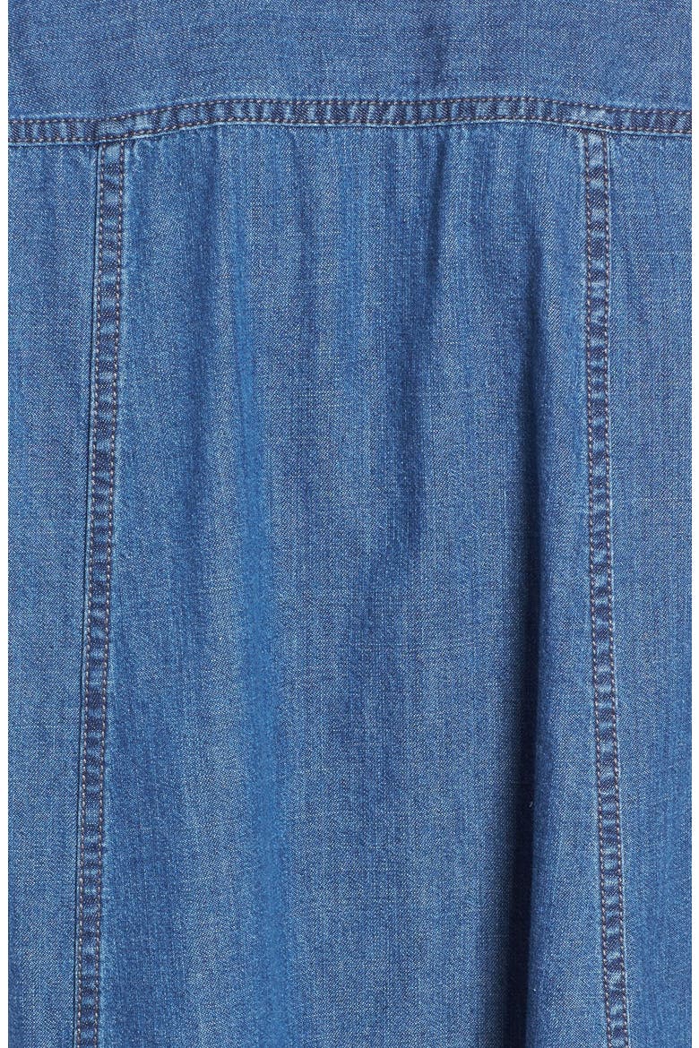 Denim Shirtdress, Alternate, color, DENIM WASH