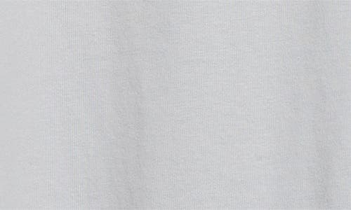 Acne Studios Edra Double U Layered Cotton Shirt In Light Grey Aab
