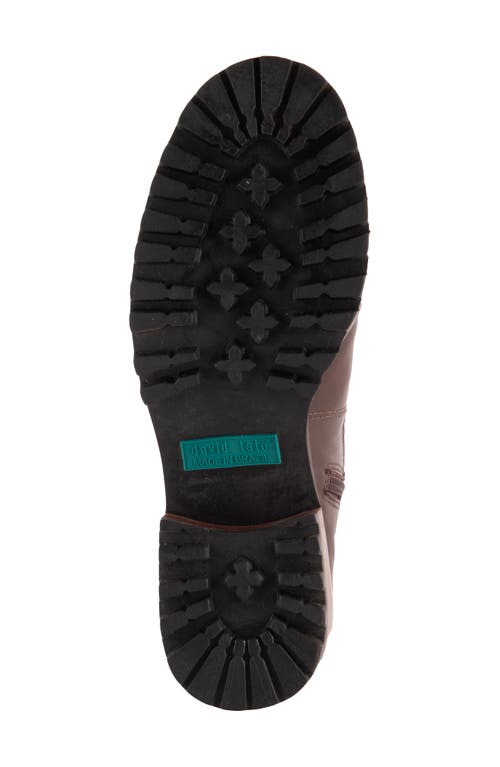 David Tate Santorini Calfskin Waterproof Bootie In Brown