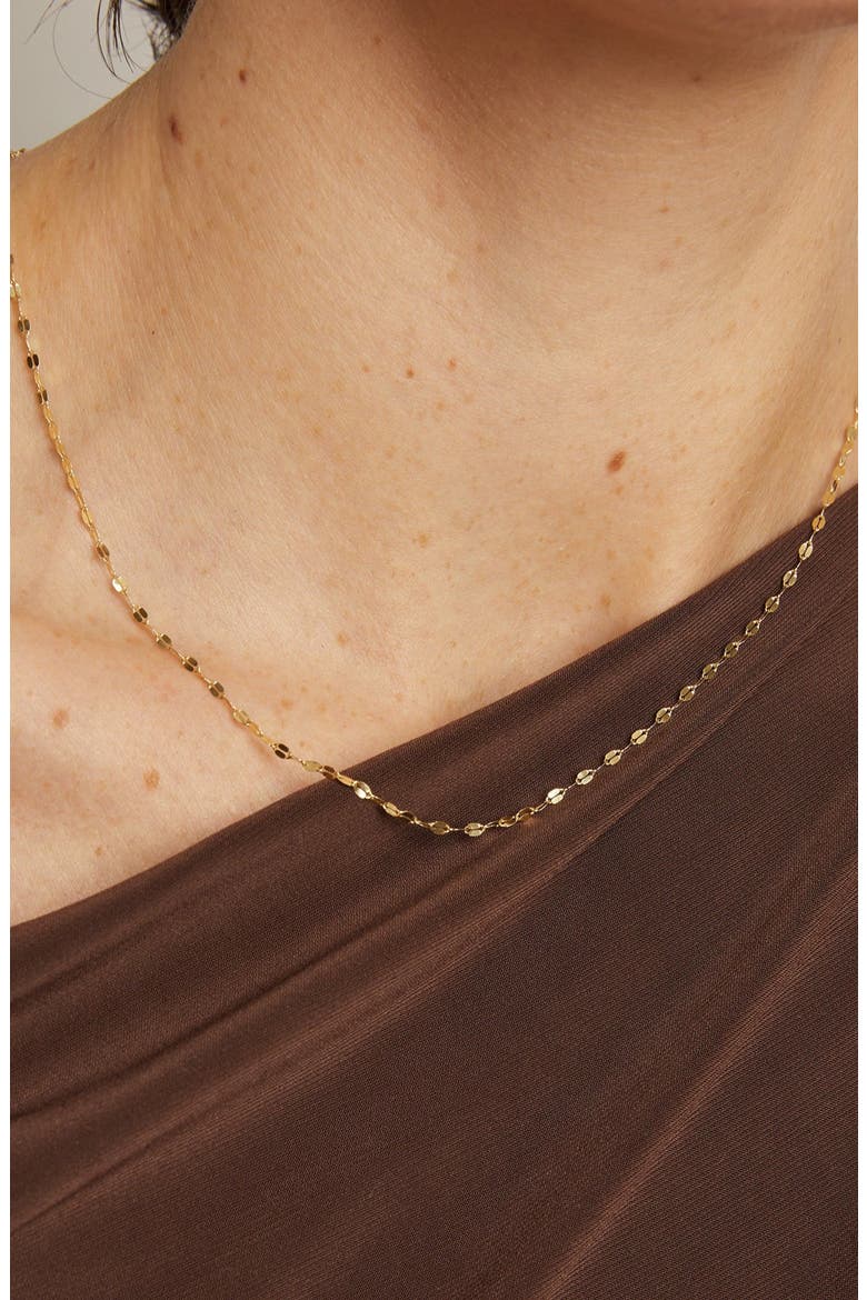 Valentino Chain Necklace, Alternate, color, Yellow