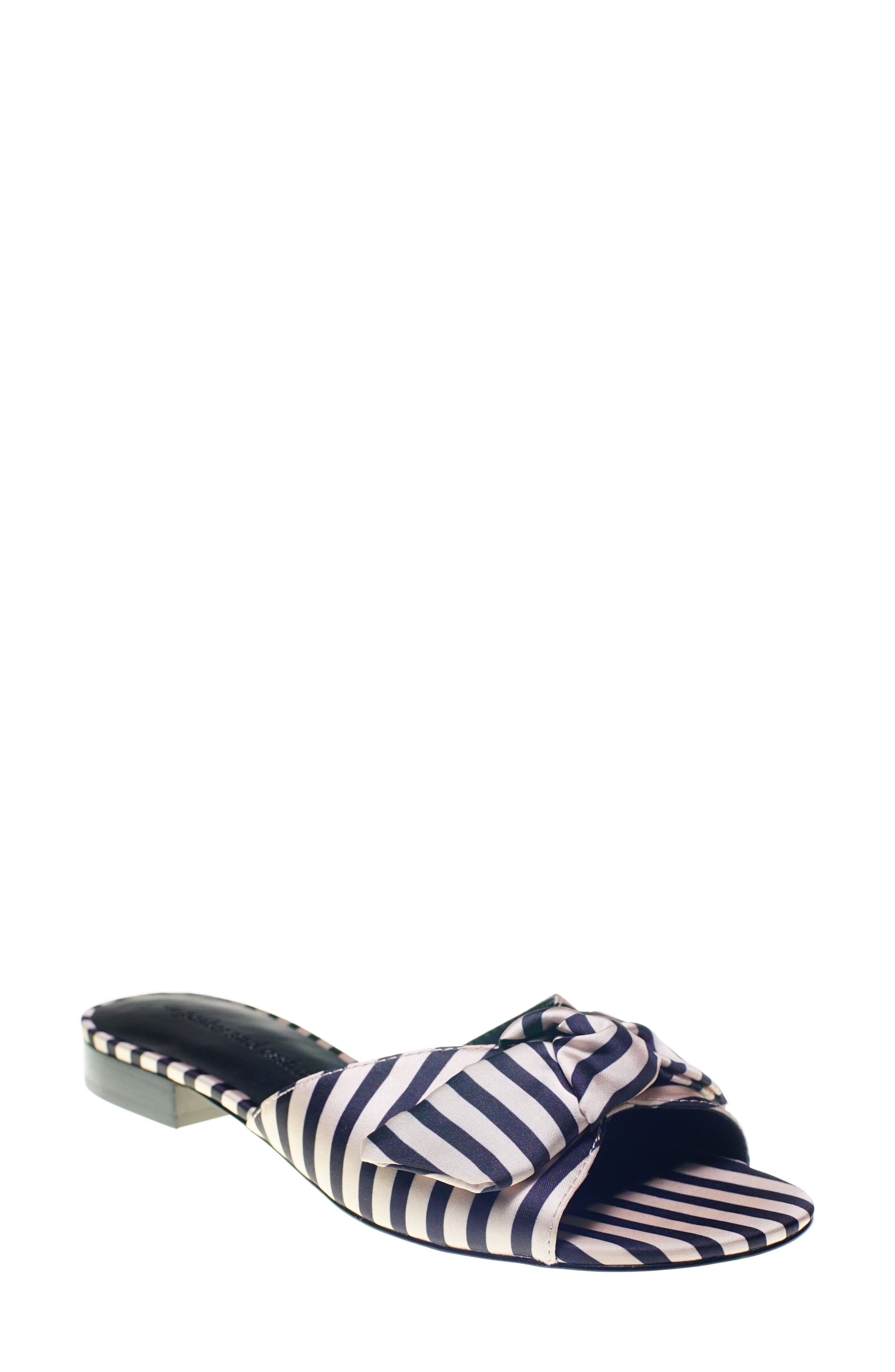 Yazia Sandal, Main, color, BLACK-CREAM FABRIC