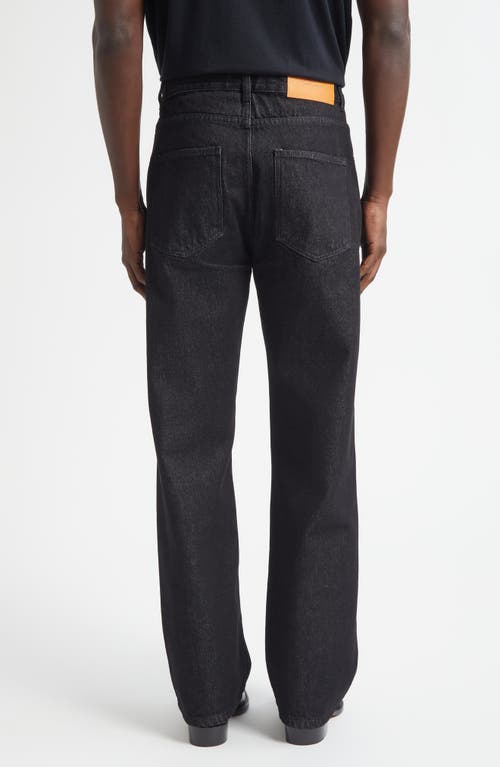Second / Layer Second Layer Big Papi Relaxed Straight Leg Jeans In Black