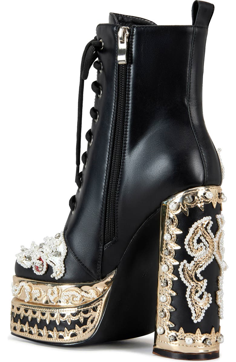 AZALEA WANG Blithe Platform Bootie, Alternate, color,