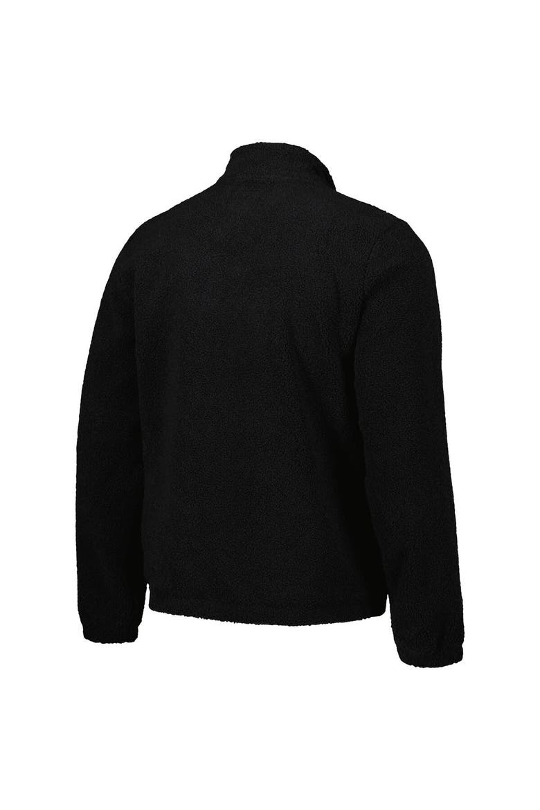 Men's G-III Sports by Carl Banks Black Arizona State Sun Devils Pinch Runner Half-Zip Top, Alternate, color, Black