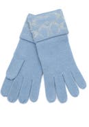 COACH Signature C Metallic Headband & Gloves Set