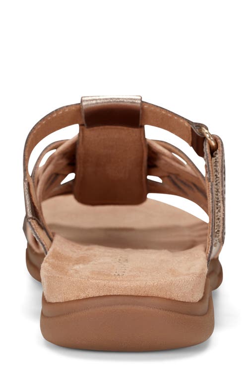 Easy Spirit Mindi Slide Sandal In Pewter