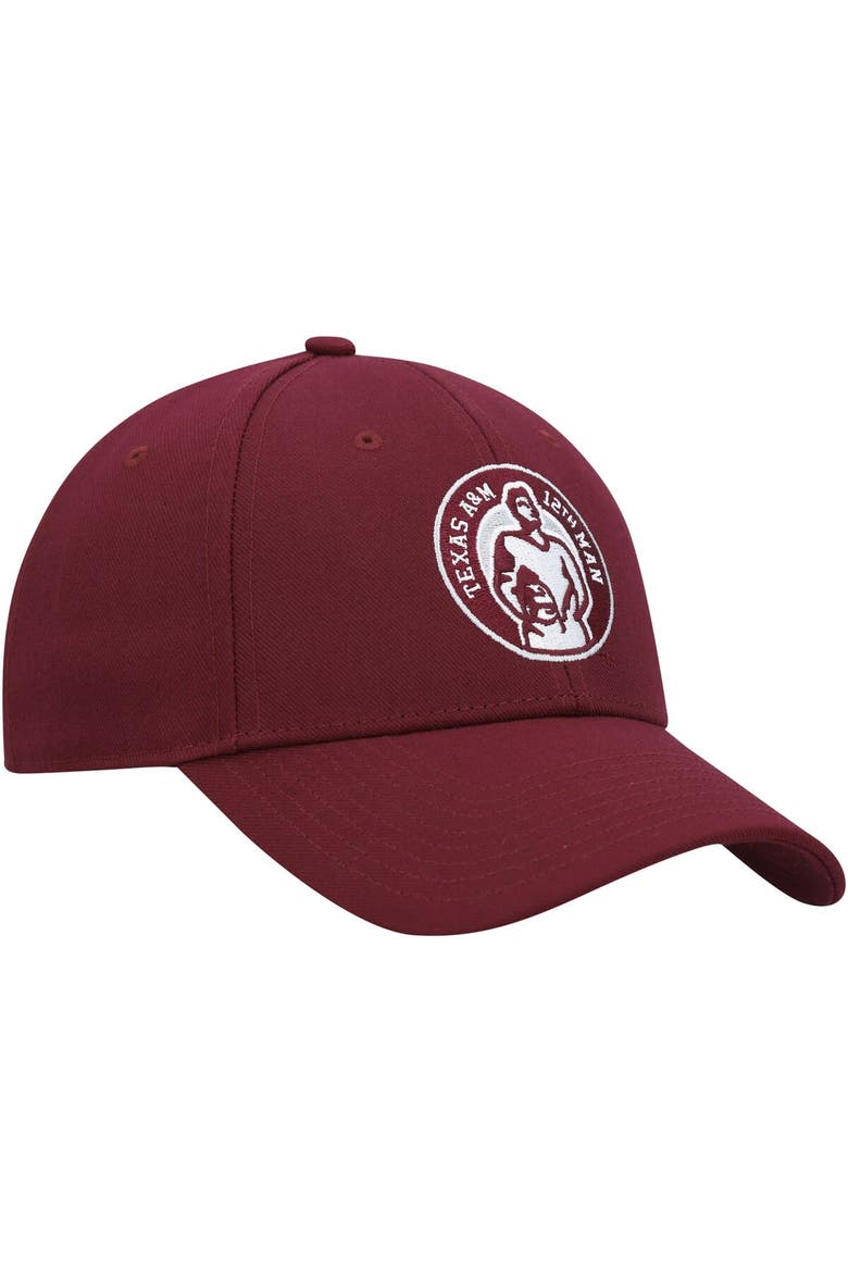 Men's adidas Maroon Texas A&M Aggies 12th Man Adjustable Hat, Alternate, color, Maroon