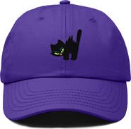 Dalix Blink Black Cat Dad Cap