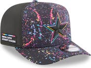 New Era Men's New Era Black Dallas Cowboys 2025 NFL Crucial Catch A-Frame 9FIFTY Snapback Hat