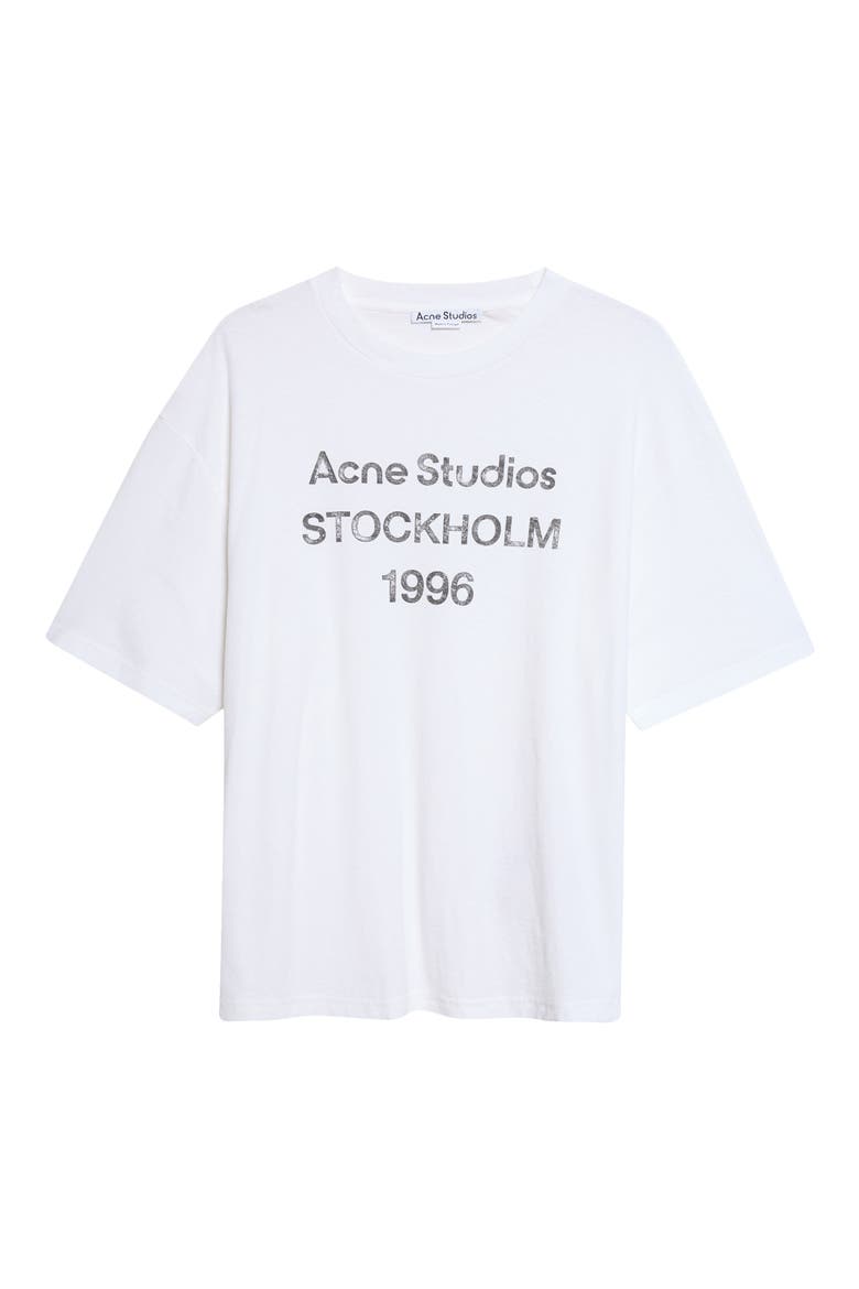 Exford U 1996 Organic Cotton & Hemp Graphic T-Shirt, Main, color, OFF WHITE