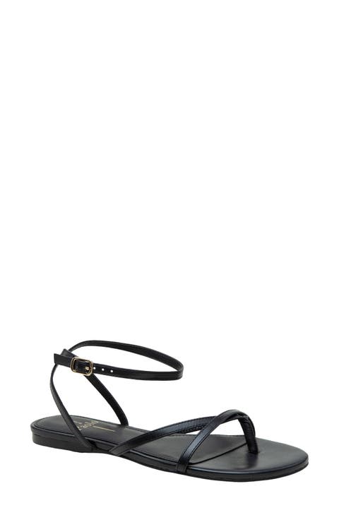 Women's Black Flat Sandals | Nordstrom