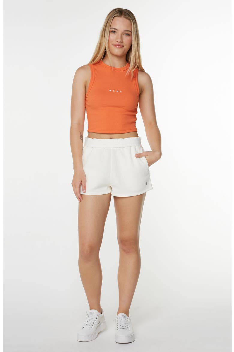 Roxify Crop Rib Tank Top, Alternate, color, TIGERLILY ROXIFY