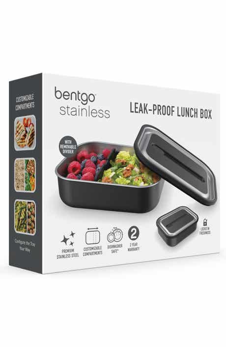 Stainless Steel Lunch Box - Carbon Black