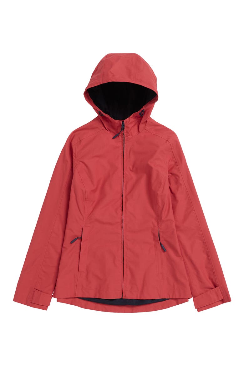 Waterway Hooded Waterproof Jacket, Alternate, color, CINDER