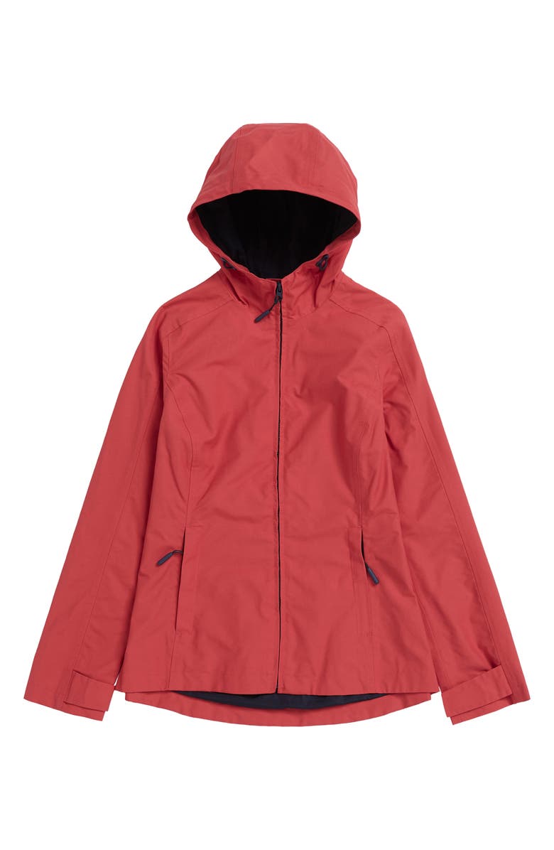 Seasalt Cornwall Waterway Hooded Waterproof Jacket, Alternate, color, Cinder