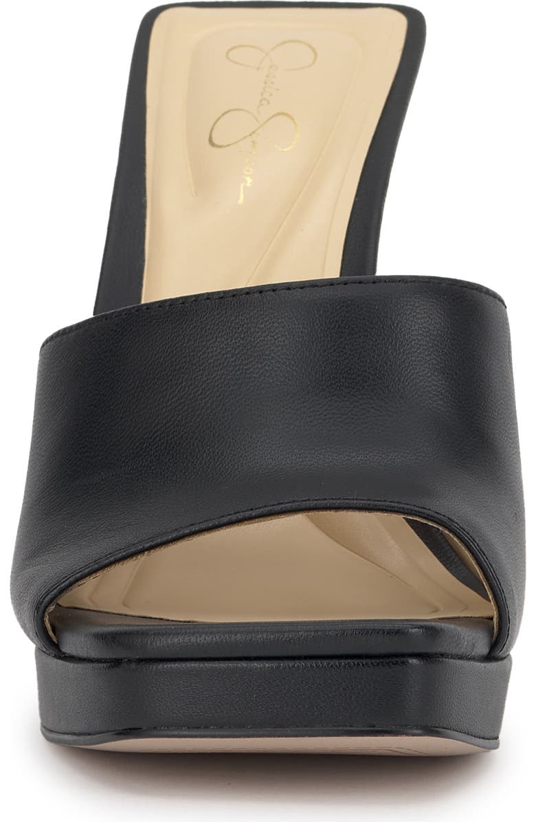 Jessica Simpson Azelica Platform Slide Sandal, Alternate, color, Black