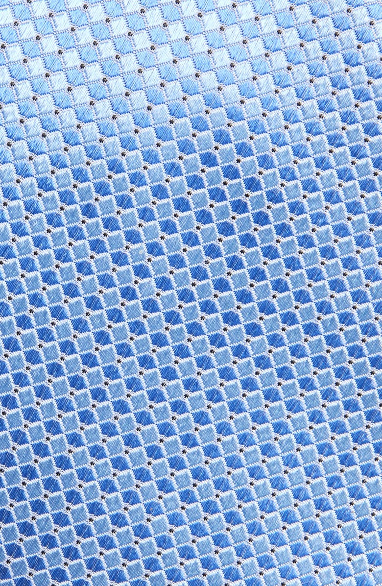 Nordstrom Solid Textured Silk Tie, Alternate, color, Light Blue