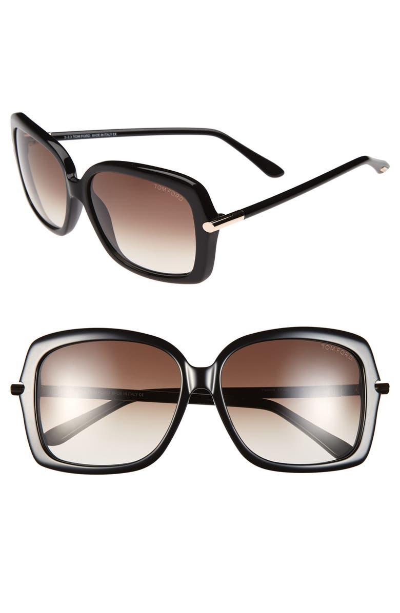 TOM FORD 'Paloma' 59mm Sunglasses, Main, color,
