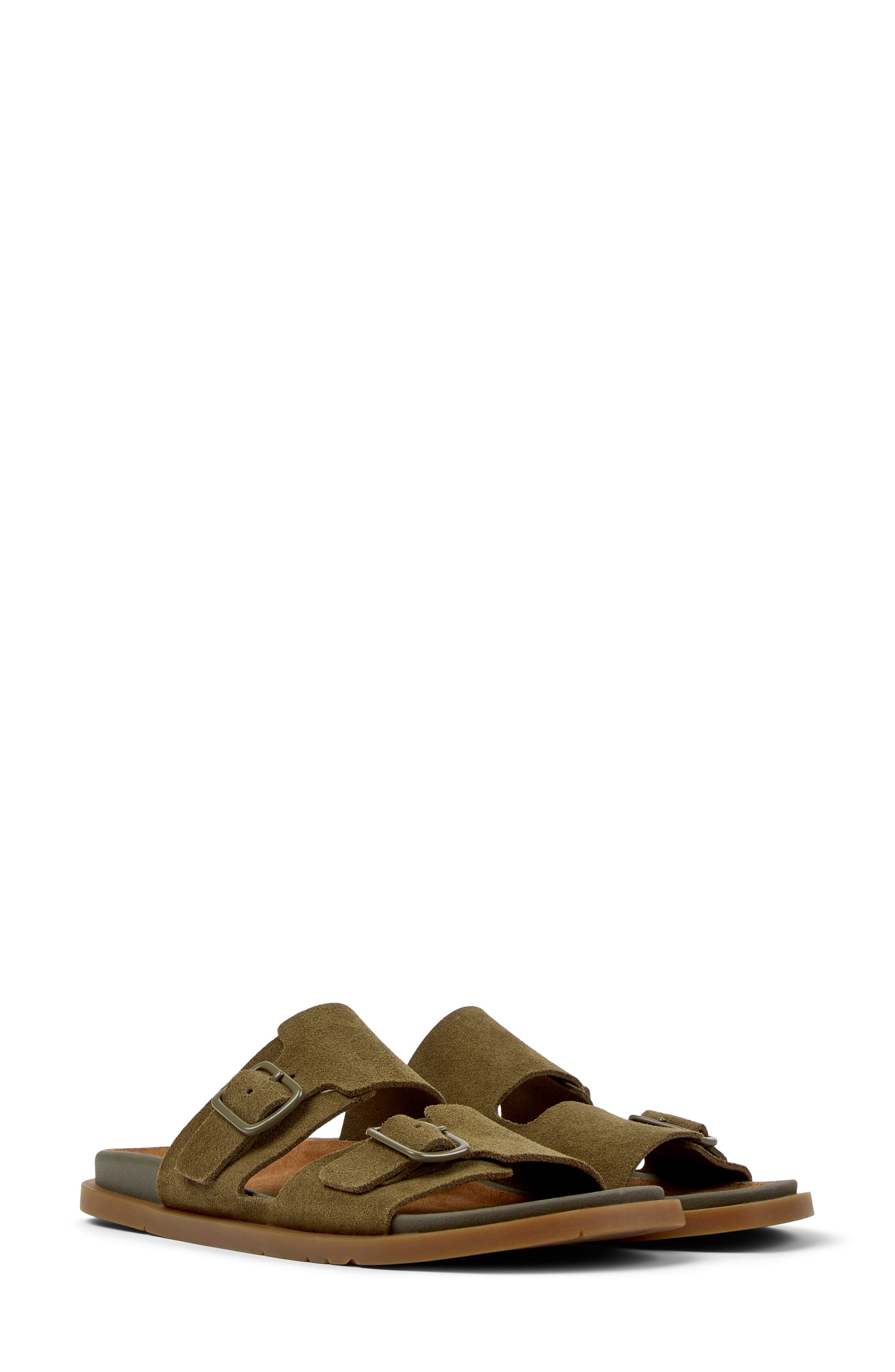 Camper Lluc 2-Strap Sandal, Main, color, Medium Green