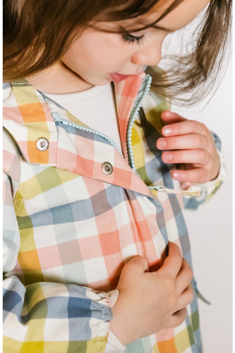 Kids' Park Hooded Jacket, Alternate, color, PICNIC