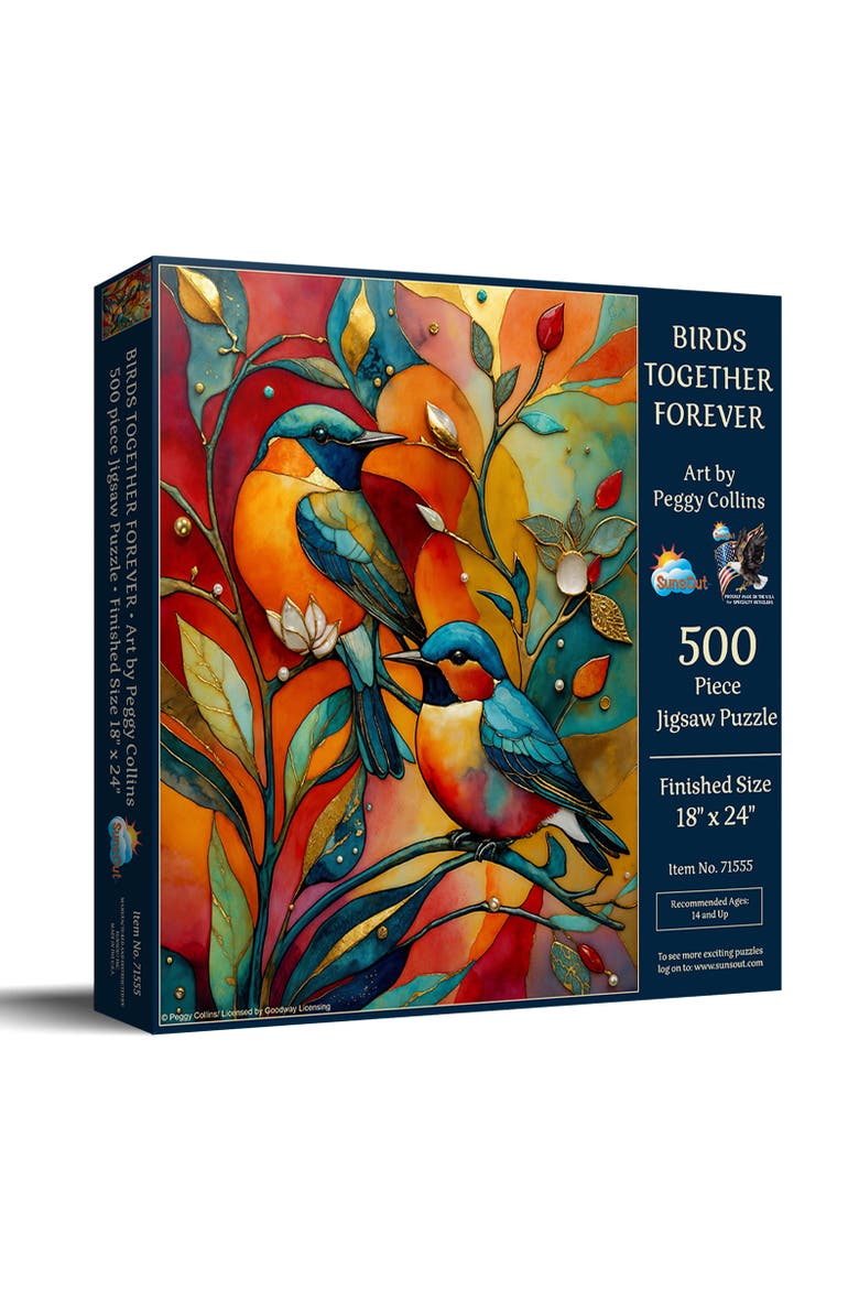 Birds Together Forever 500, Main, color, Multicolor