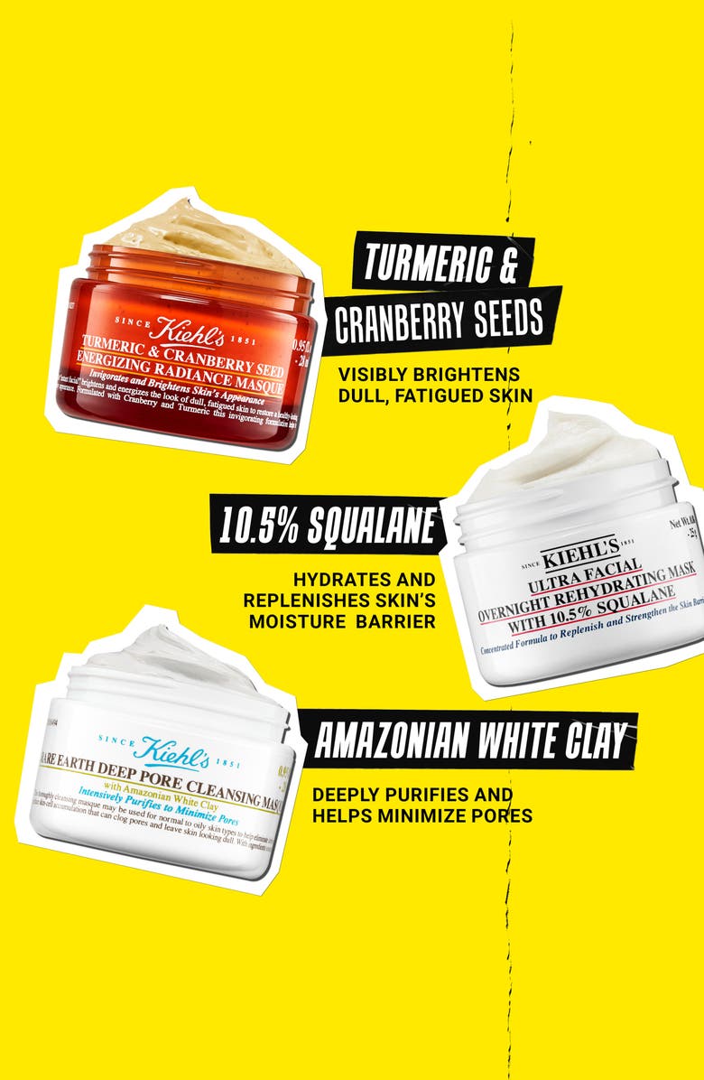 Kiehl's Since 1851 Multi-Masking Mini Set $66 Value, Alternate, color, 