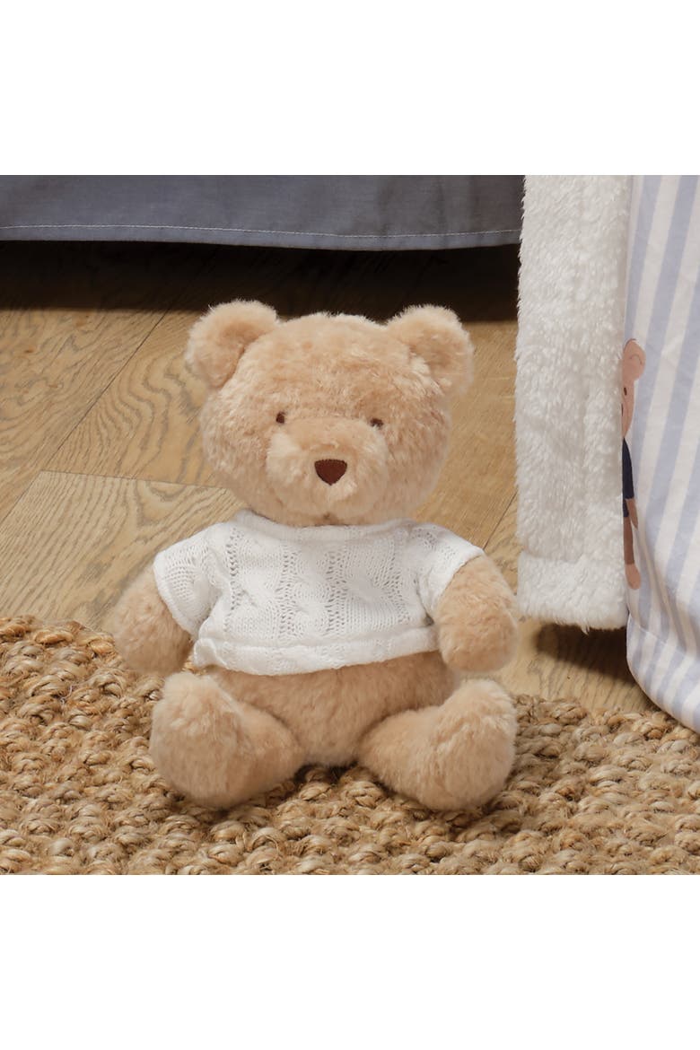 Teddy Bear w/ Knit Sweater Plush Stuffed Animal Toy, Alternate, color, Brown