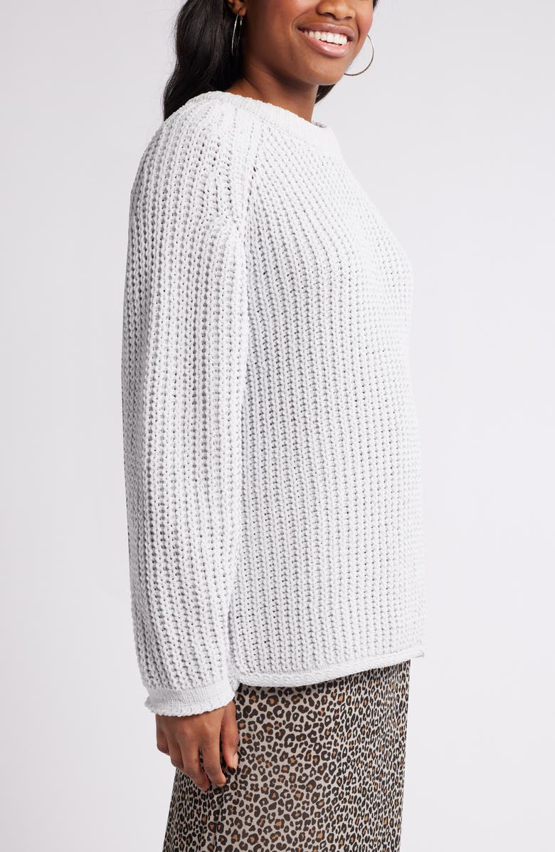 BP. Slouchy Chenille Pullover Sweater, Alternate, color,