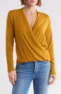 WEST K Surplice Knit Top