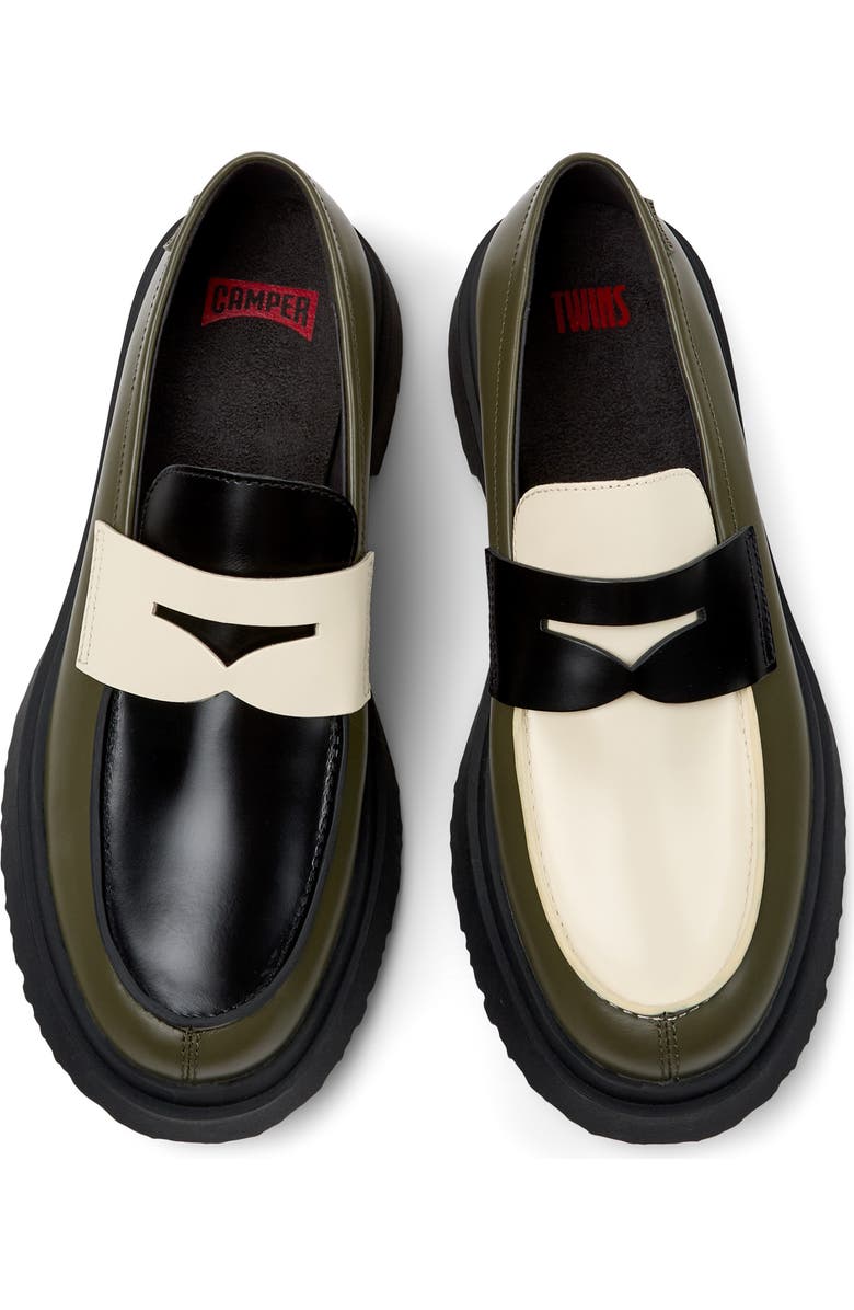 Camper Walden Twins Mismatched Penny Loafer, Main, color, Multi - Assorted