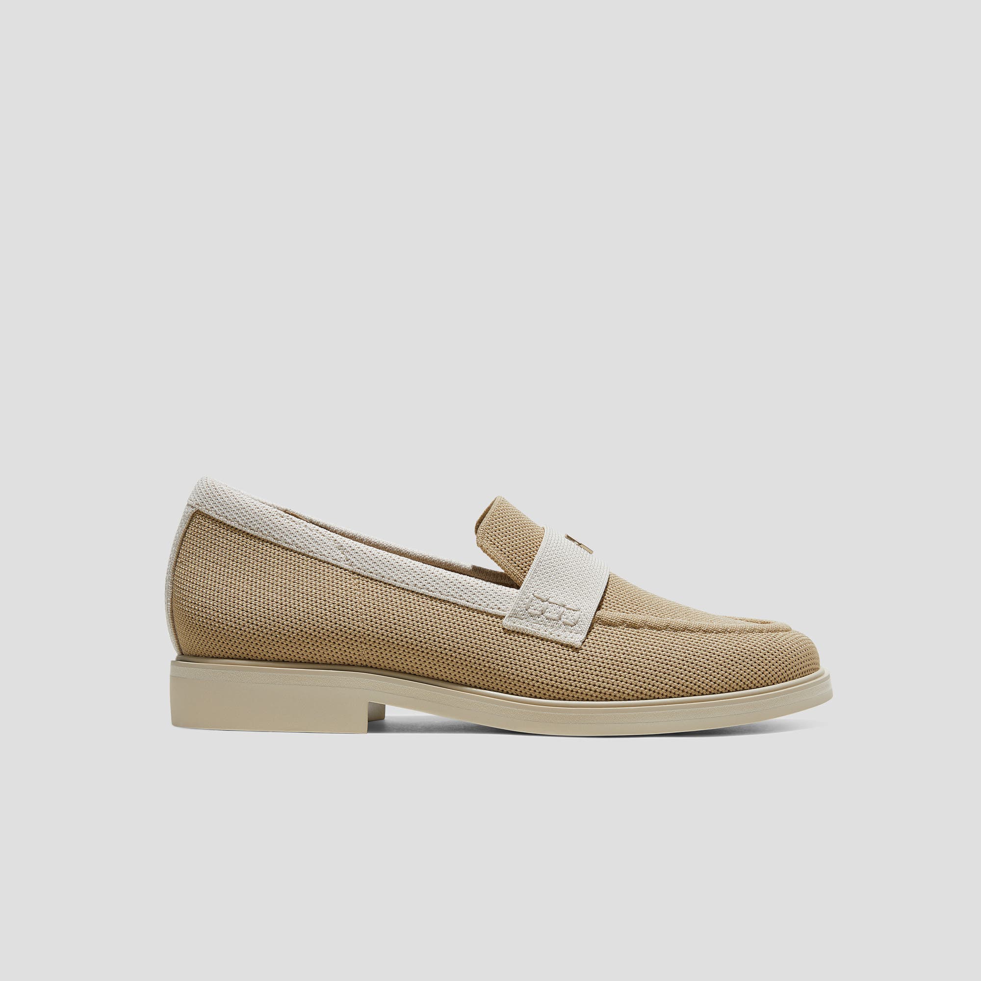 VIVAIA Classic Penny Loafers, Alternate, color, Nude Ivory
