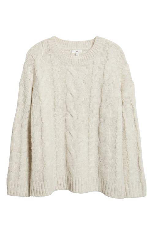 Bp. Oversize Cozy Cable Sweater In Multi