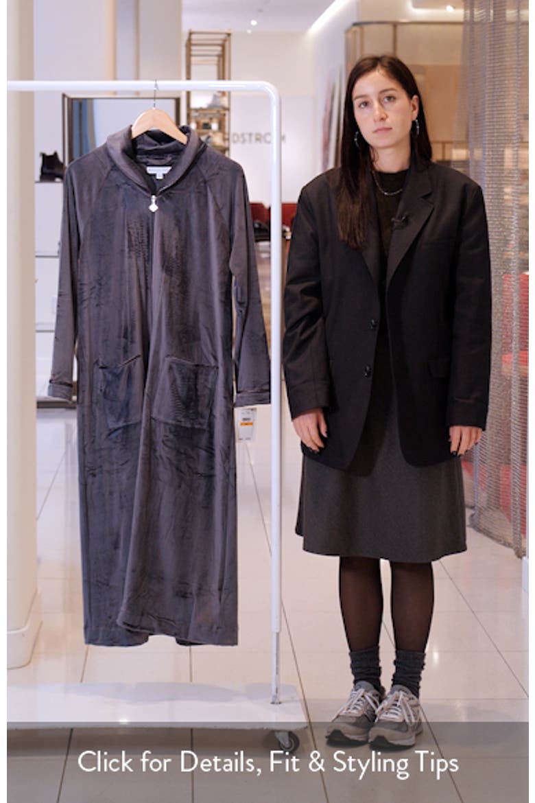 Zip-Up Longline Robe video