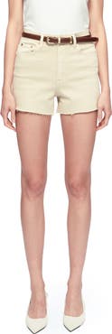 Bayeas Flora High Waist Cutoff Denim Shorts