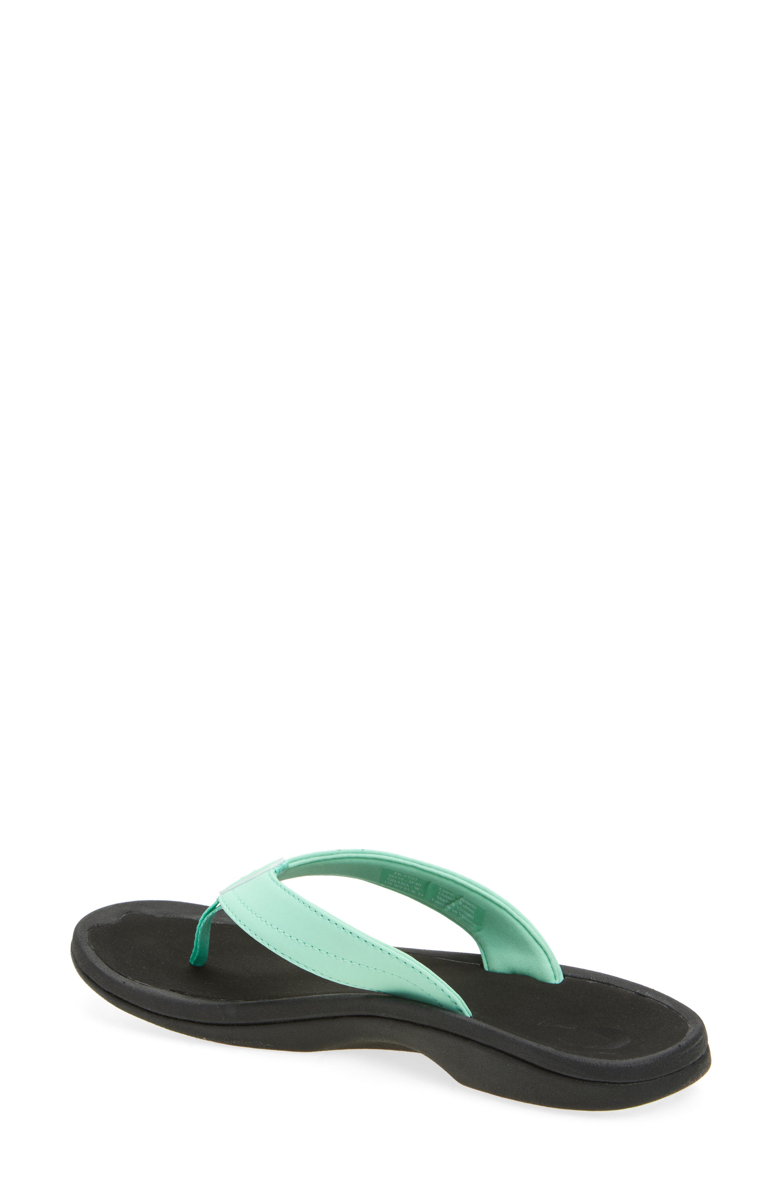 OluKai Ohana Flip Flop, Alternate, color, Paradise / Black