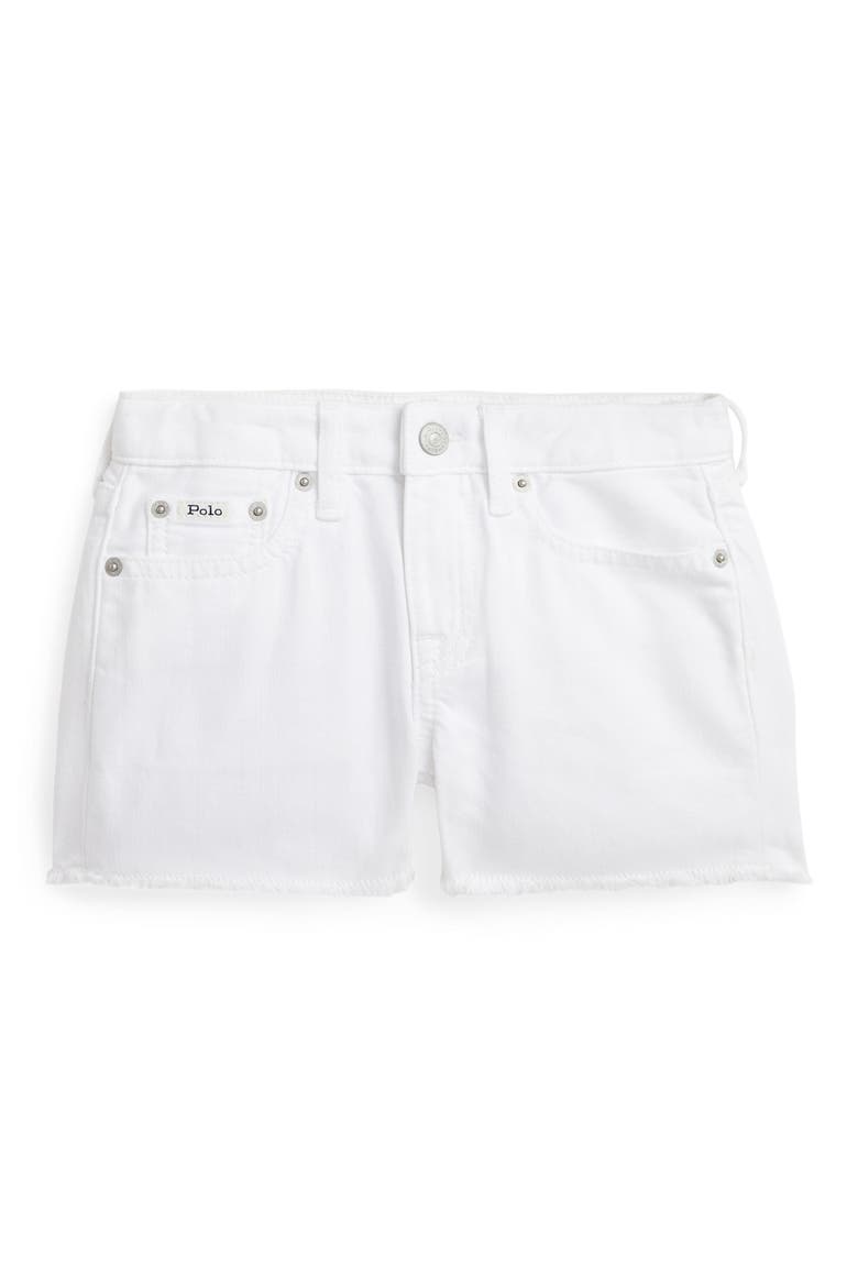 Kids' Denim Shorts, Main, color, POE WASH V2