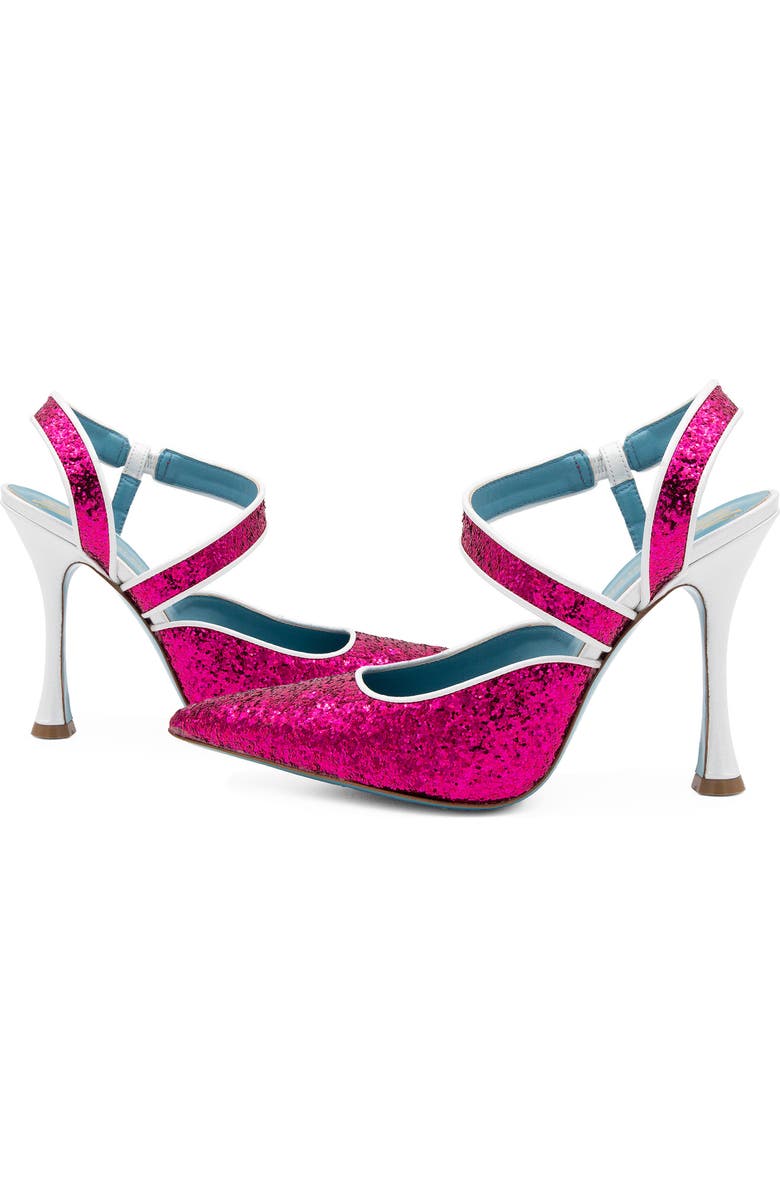 Valentina Rangoni Sublime Glitter Pump, Alternate, color,