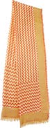 SAACHI Sunburst Chevron Scarf
