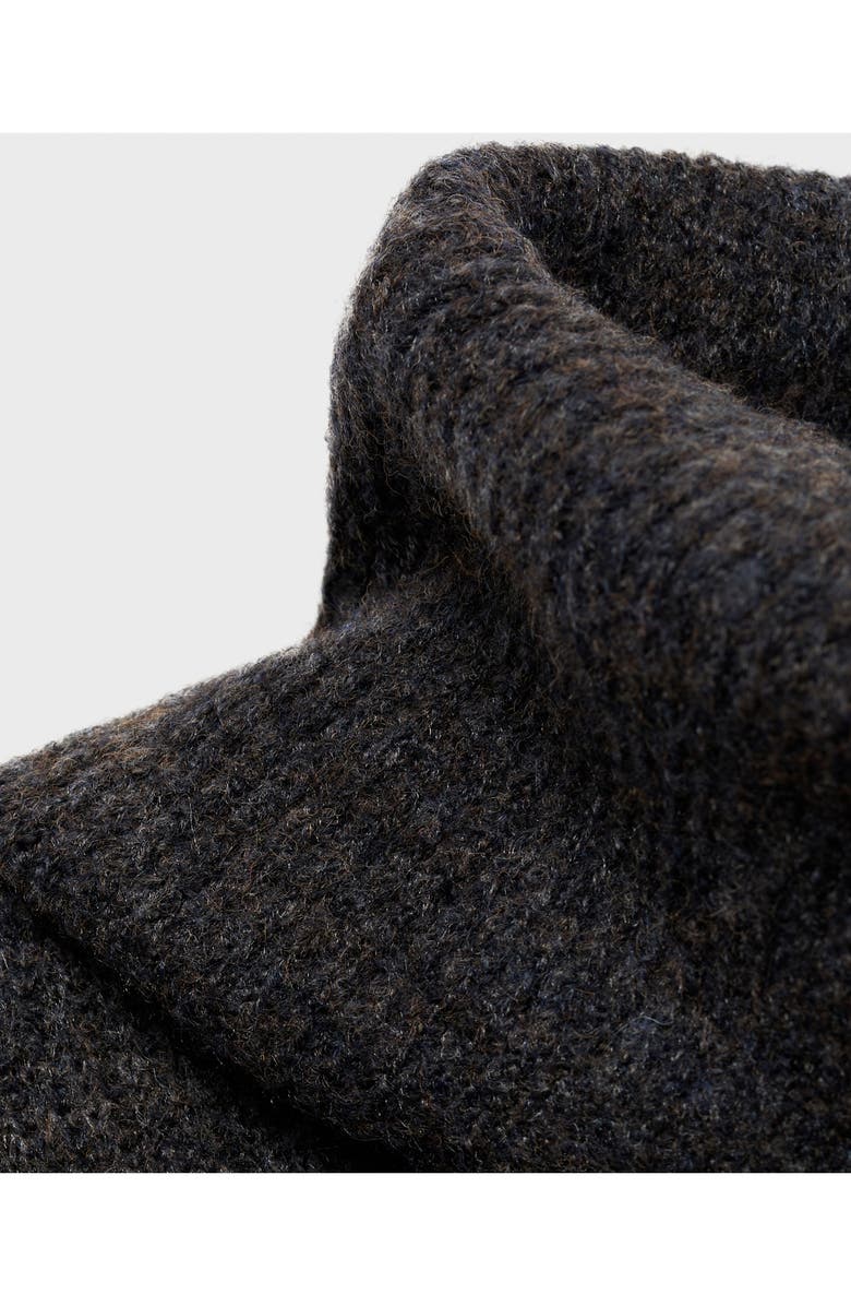 MANGO Rib Turtleneck Sweater, Alternate, color,