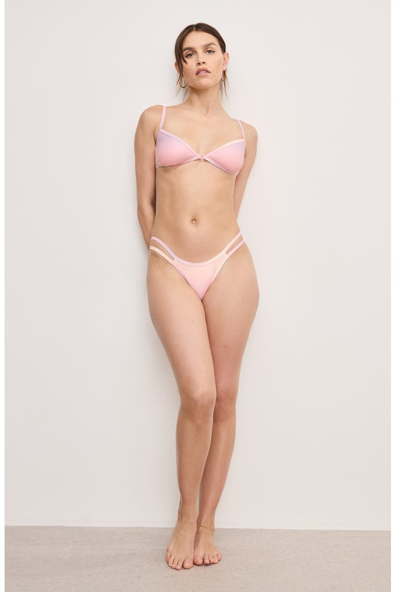Boomerang Bikini Bottoms, Alternate, color, SUNSET GRADIENT004