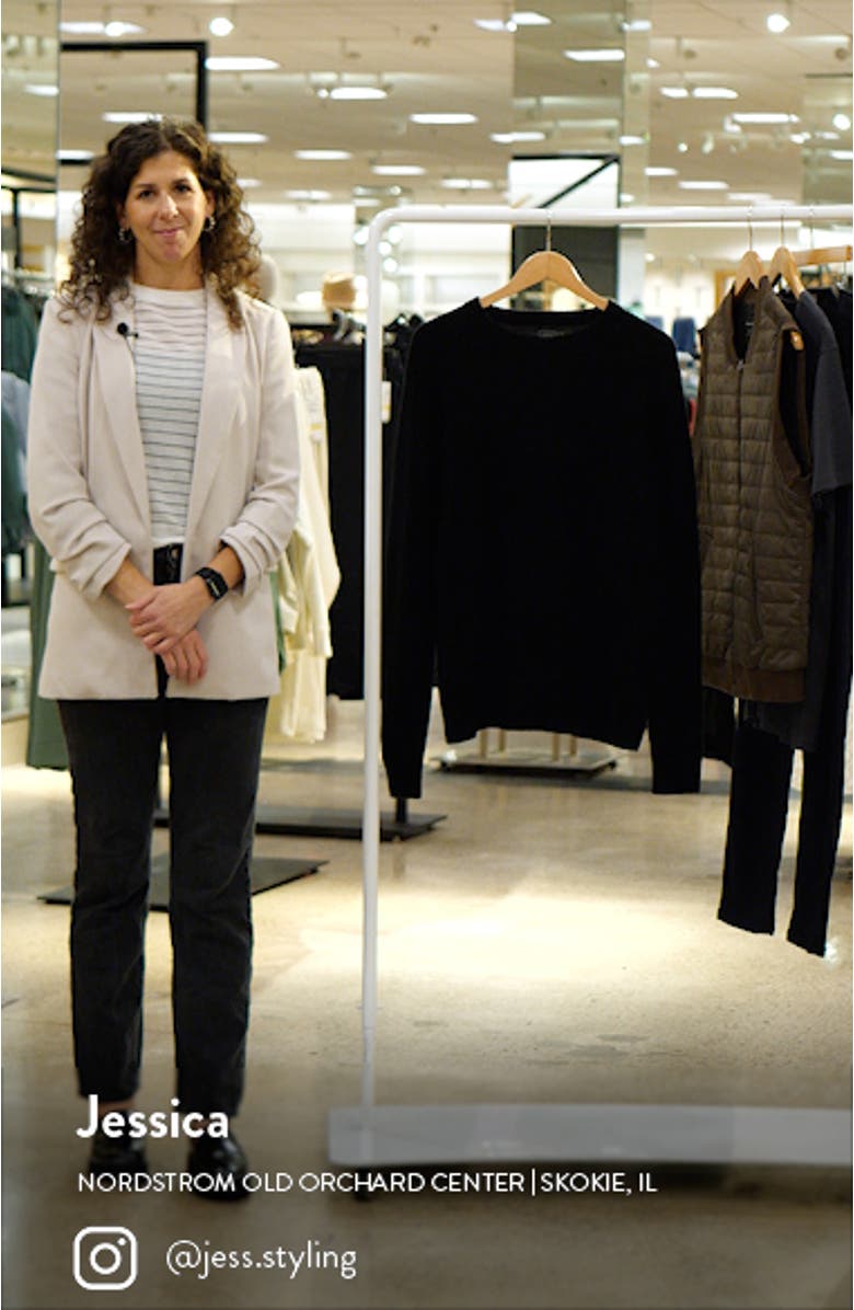 Merino Wool Sweatshirt Sweater, sales video thumbnail