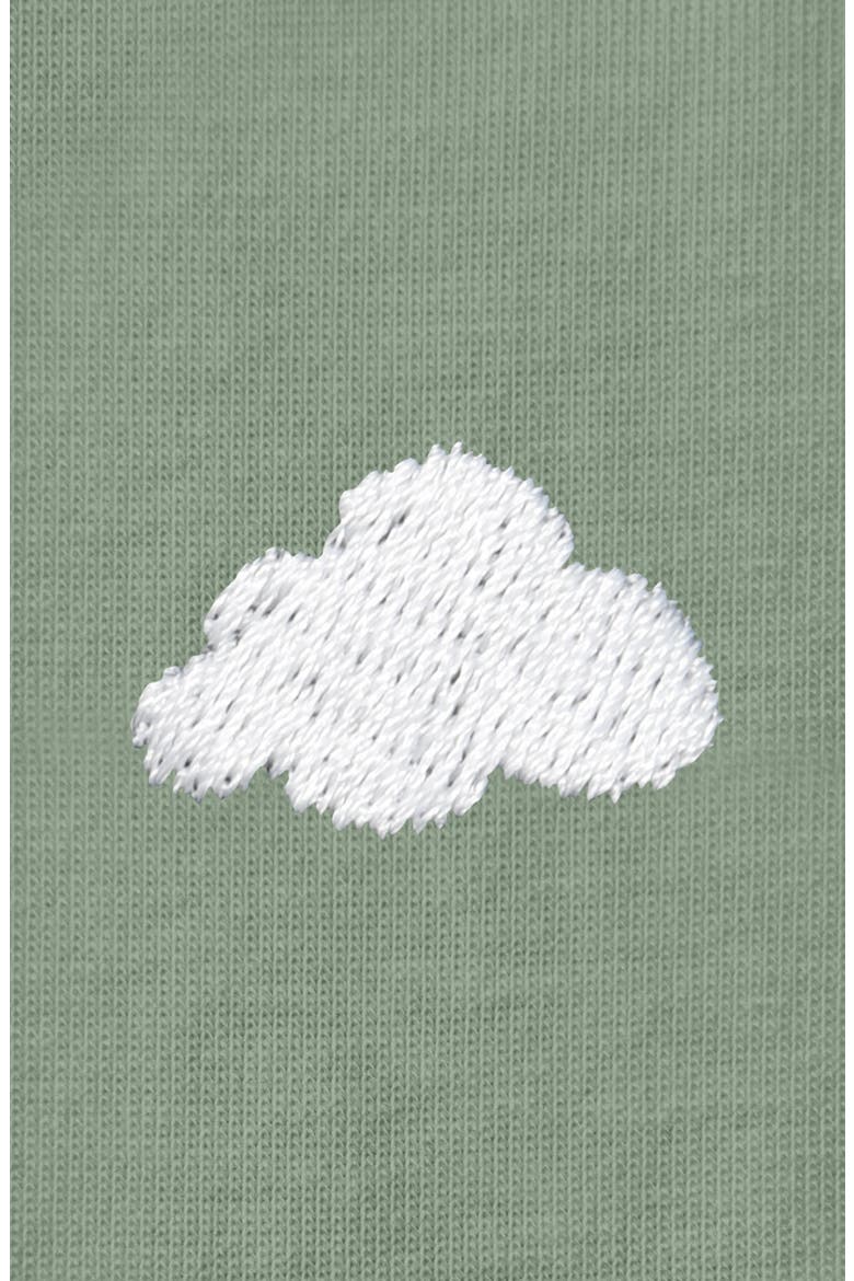 Womens Lil Cloud Lightweight Jersey Tee, Alternate, color, Sage