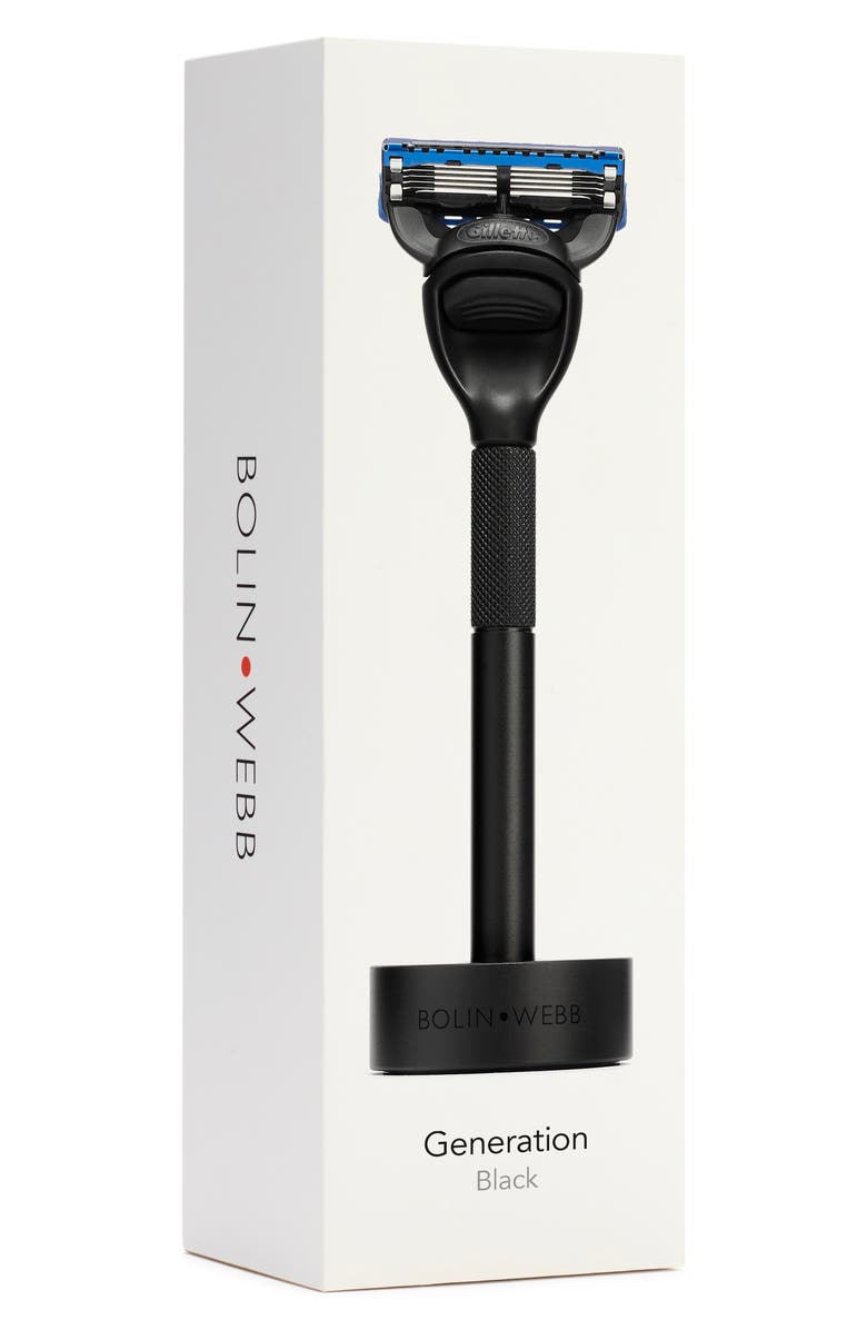 BOLIN WEBB Generation Black Razor & Stand, Alternate, color, 