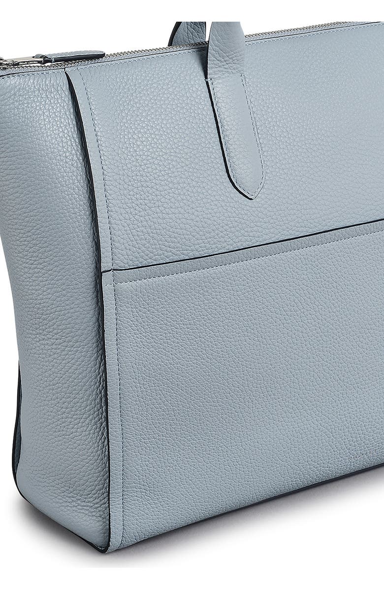 Radley Oak Street Medium Ziptop Tote Bag, Alternate, color, Smoke Blue