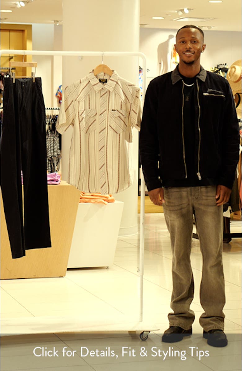 Sawtooth Short Sleeve Snap-Up Shirt, sales video thumbnail