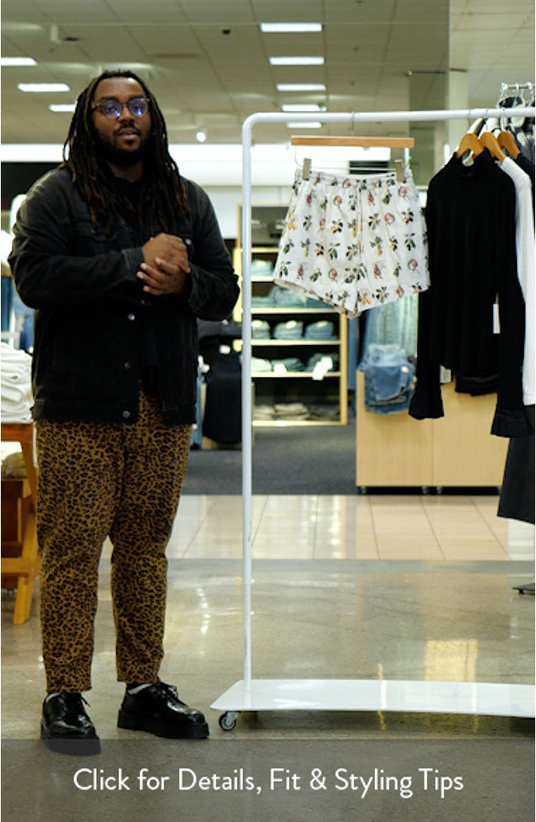 Botanique Cotton Drawstring Shorts, sales video thumbnail