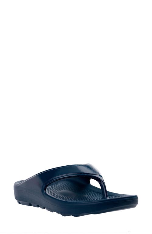 Revitalign Fusion Energy Flip Flop In Marine Blue